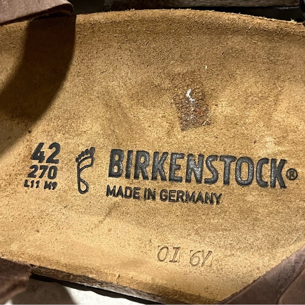 Birkenstock Yara Habana Ankle Strap Brown Leather Sandals Women’s 11 NEW - Picture 4 of 6